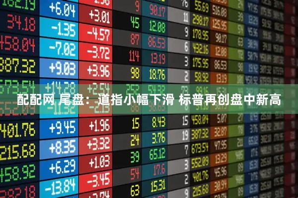 配配网 尾盘：道指小幅下滑 标普再创盘中新高